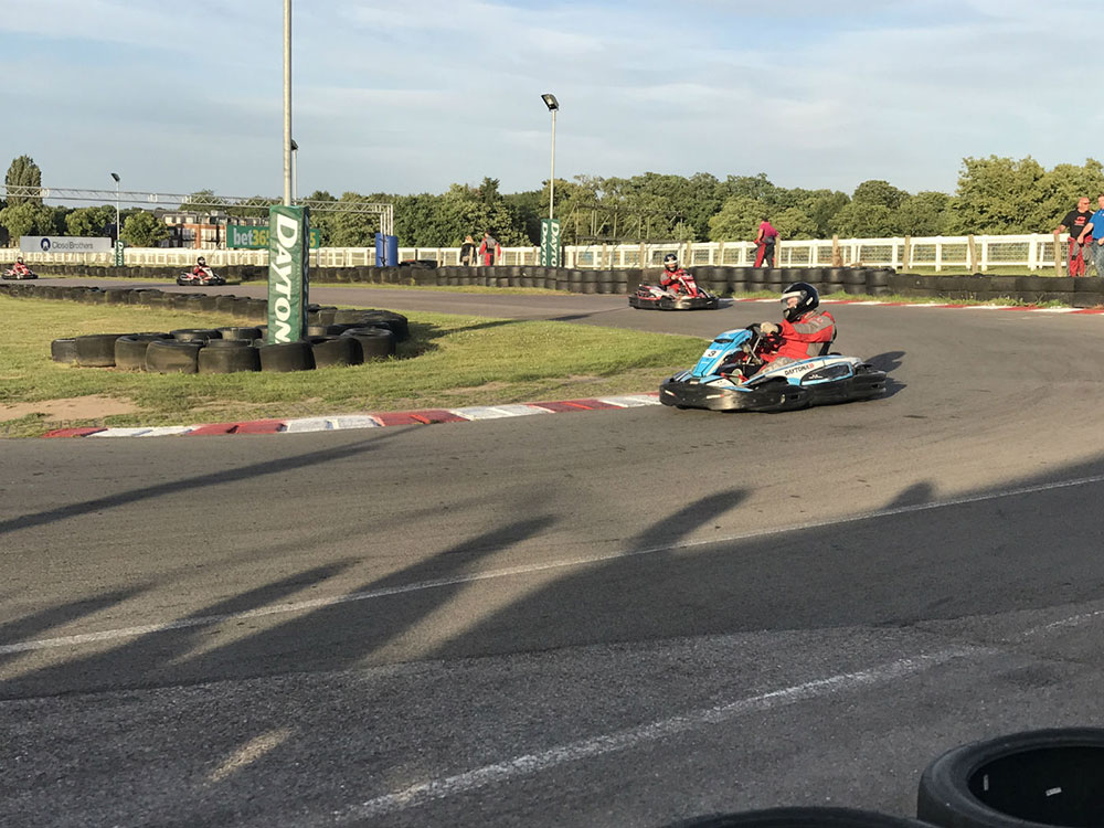 Reade Team and other contractors joined Berkeley Southern at their annual karting event at Sandown Park