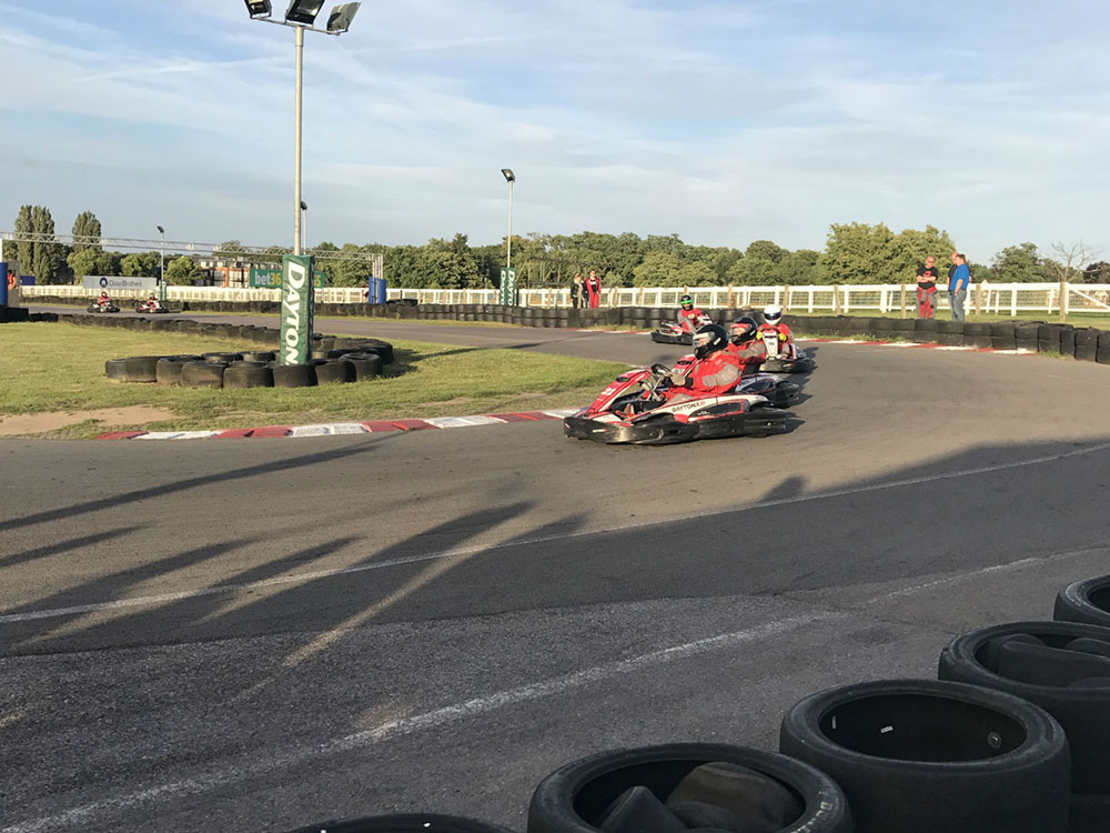 Reade Team and other contractors joined Berkeley Southern at their annual karting event at Sandown Park