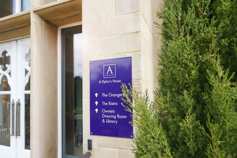 Fresh new signs and wayfinding for St Elphin's Park in Matlock